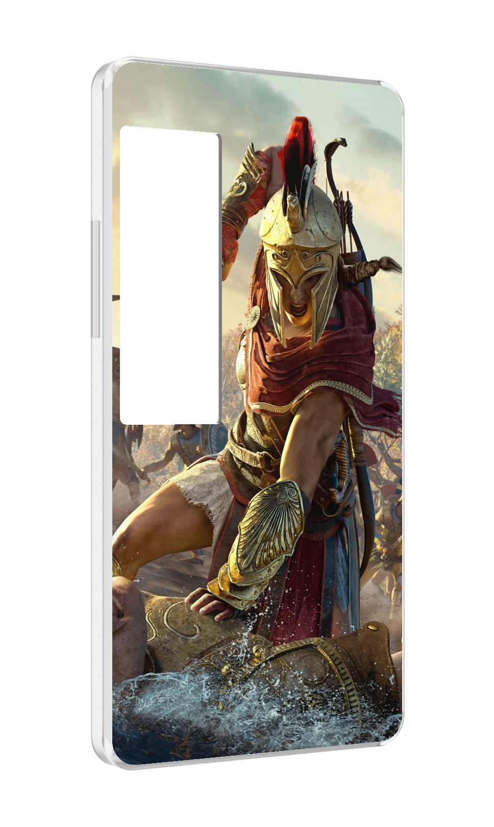 

Чехол MyPads Assassin's Creed Odyssey Kassandra мужской для Meizu Pro 7 Plus, Прозрачный, Tocco