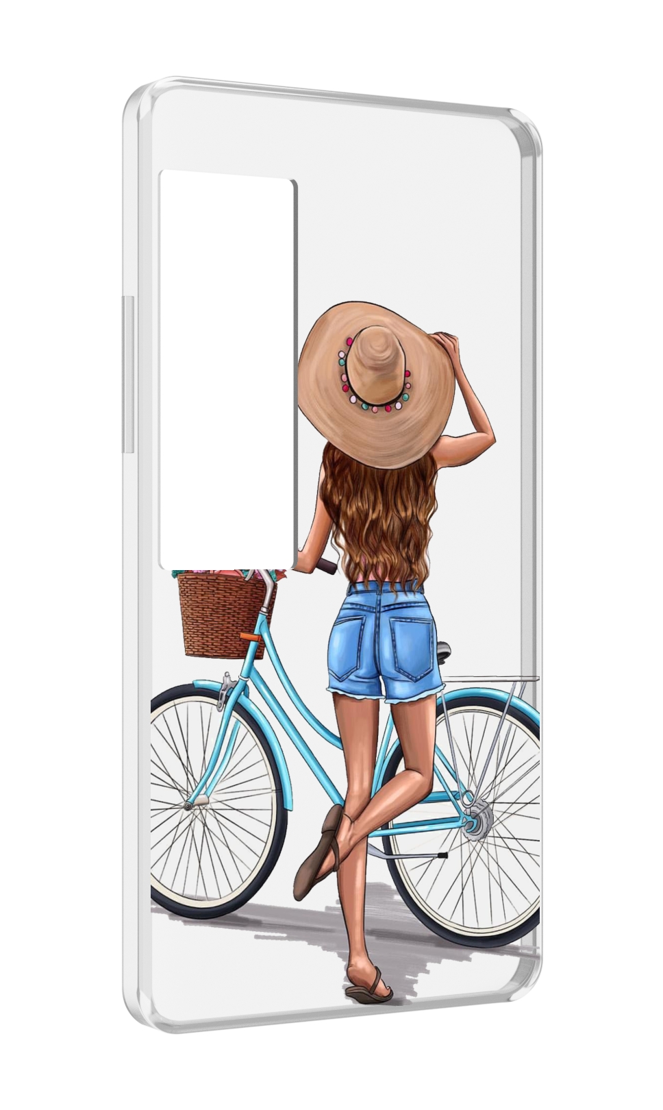 

Чехол MyPads Adventure женский для Meizu Pro 7 Plus, Прозрачный, Tocco