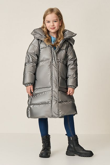 

Пуховик детский Baon BK001504, COCOA BROWN, 152-158, Коричневый, BK001504