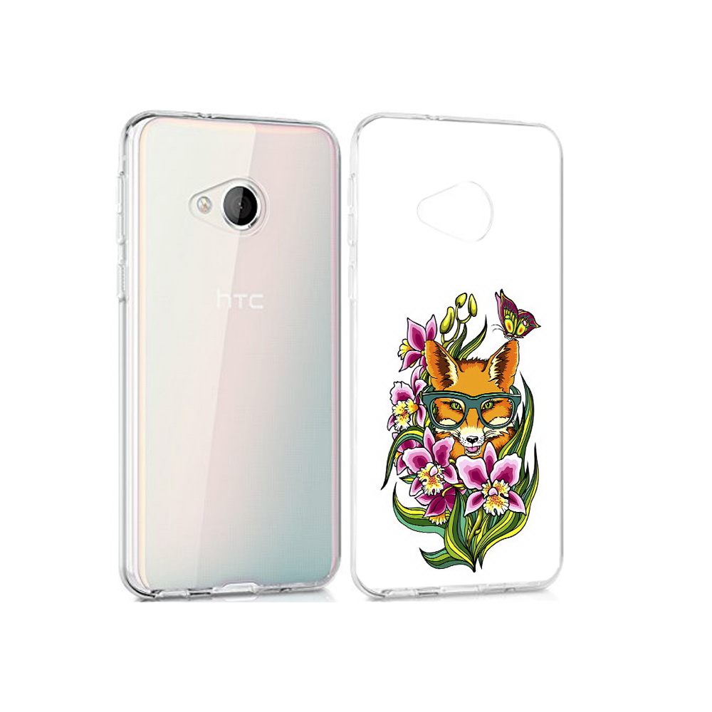 

Чехол MyPads Tocco для HTC U Play Лиса в цветах, Прозрачный, Tocco