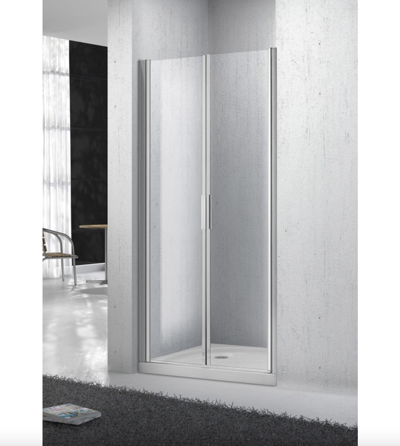 

Душевая дверь в нишу BelBagno Sela B 2 70 C Cr SELA-B-2-70-C-Cr