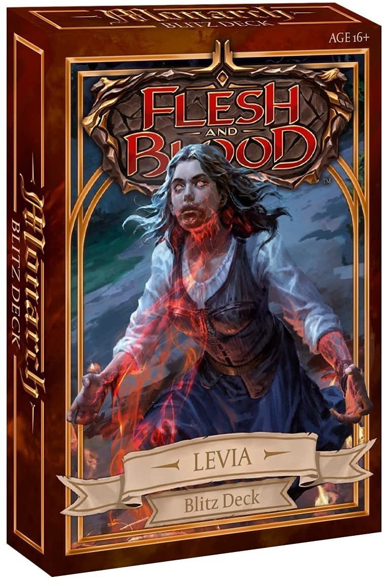 

Flesh & Blood TCG - Monarch Blitz Deck Levia