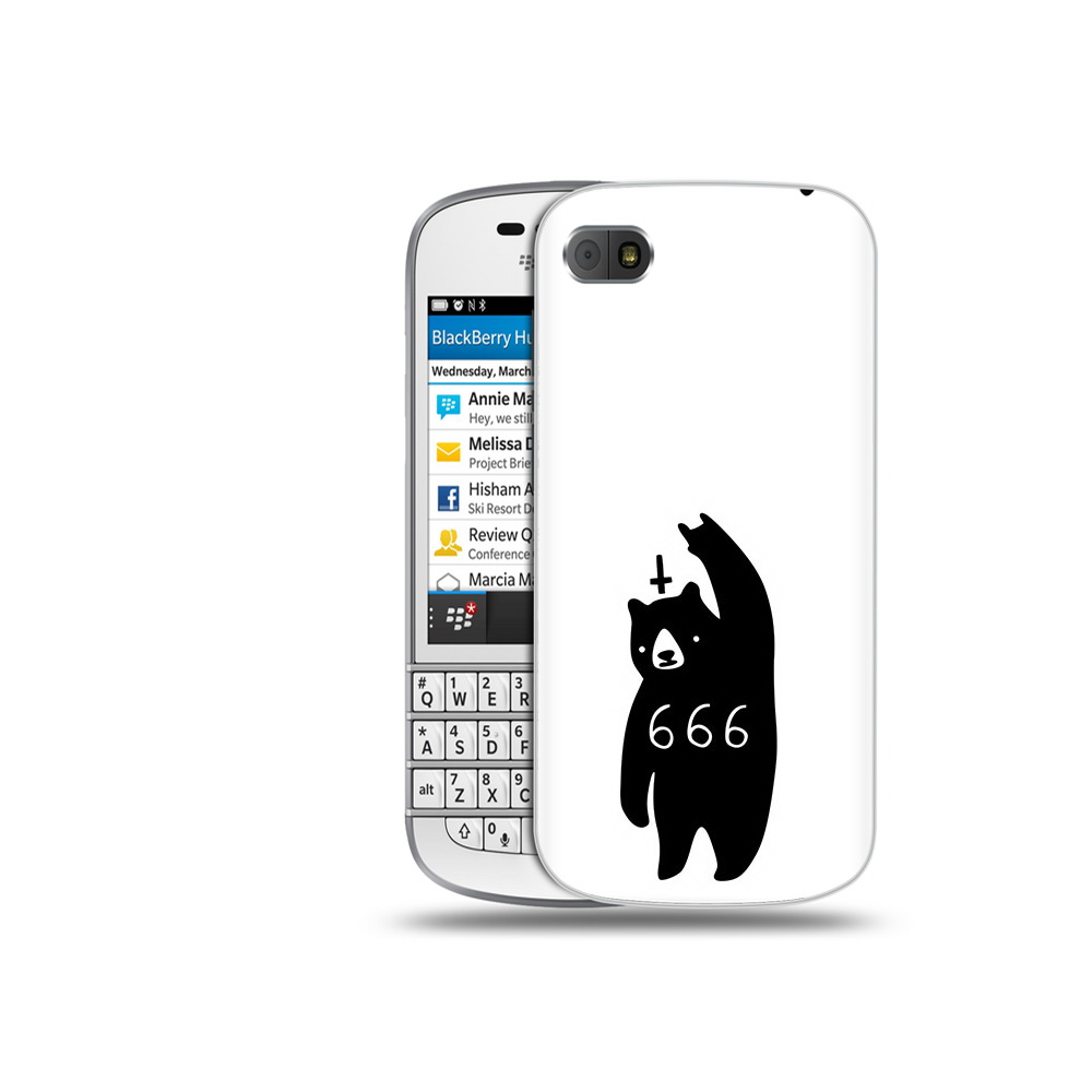 

Чехол MyPads Tocco для BlackBerry Q10 медведь 666, Прозрачный, Tocco