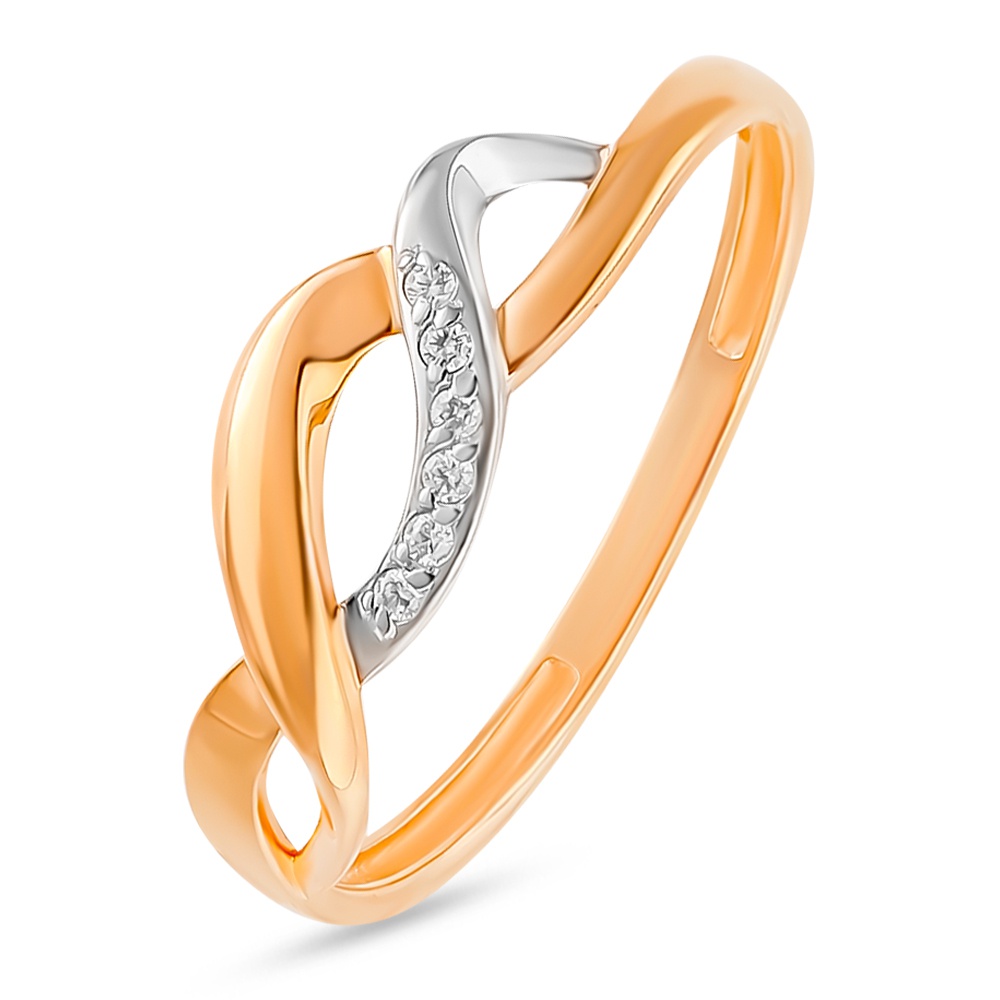 

Кольцо из золота р.  585Gold 101016890, бриллиант, 101016890
