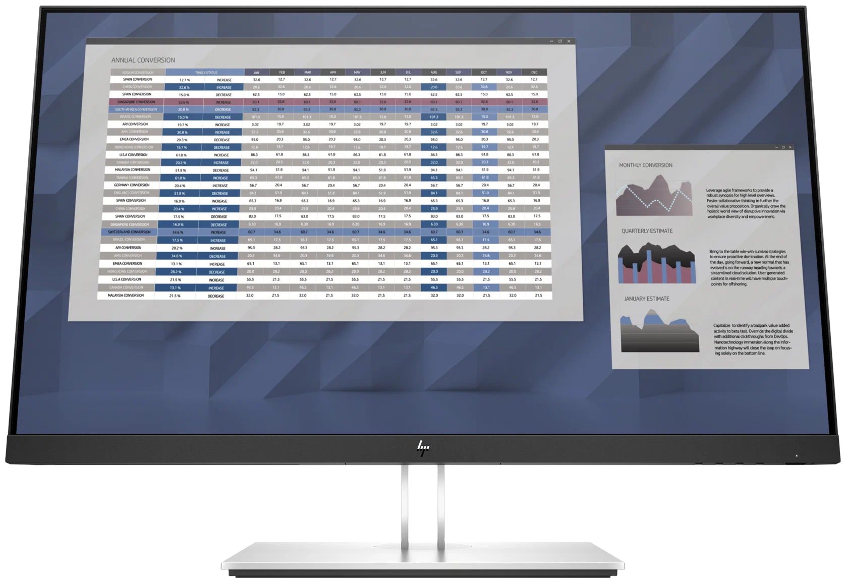 

27" Монитор HP E27 G4 черный 60Hz 1920x1080 IPS, E27 G4