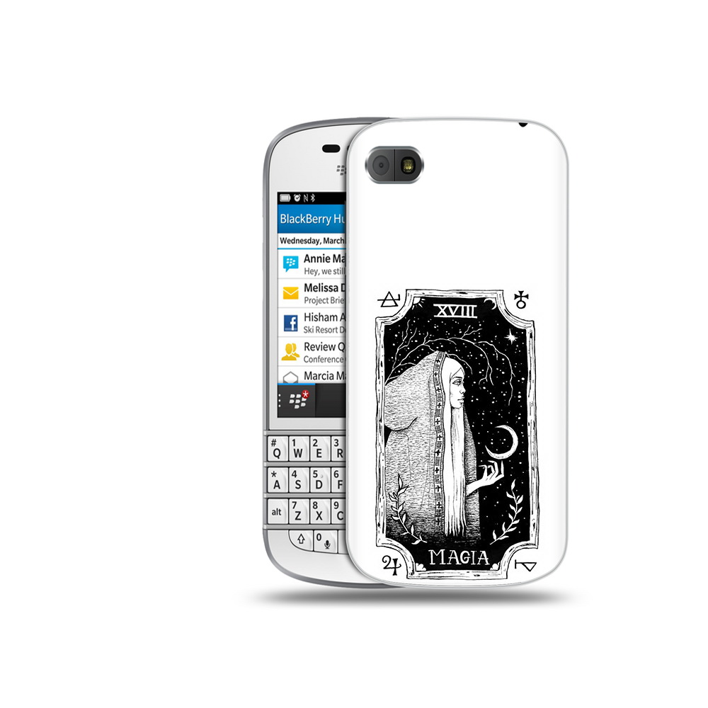 

Чехол MyPads Tocco для BlackBerry Q10 лунная магия, Прозрачный, Tocco