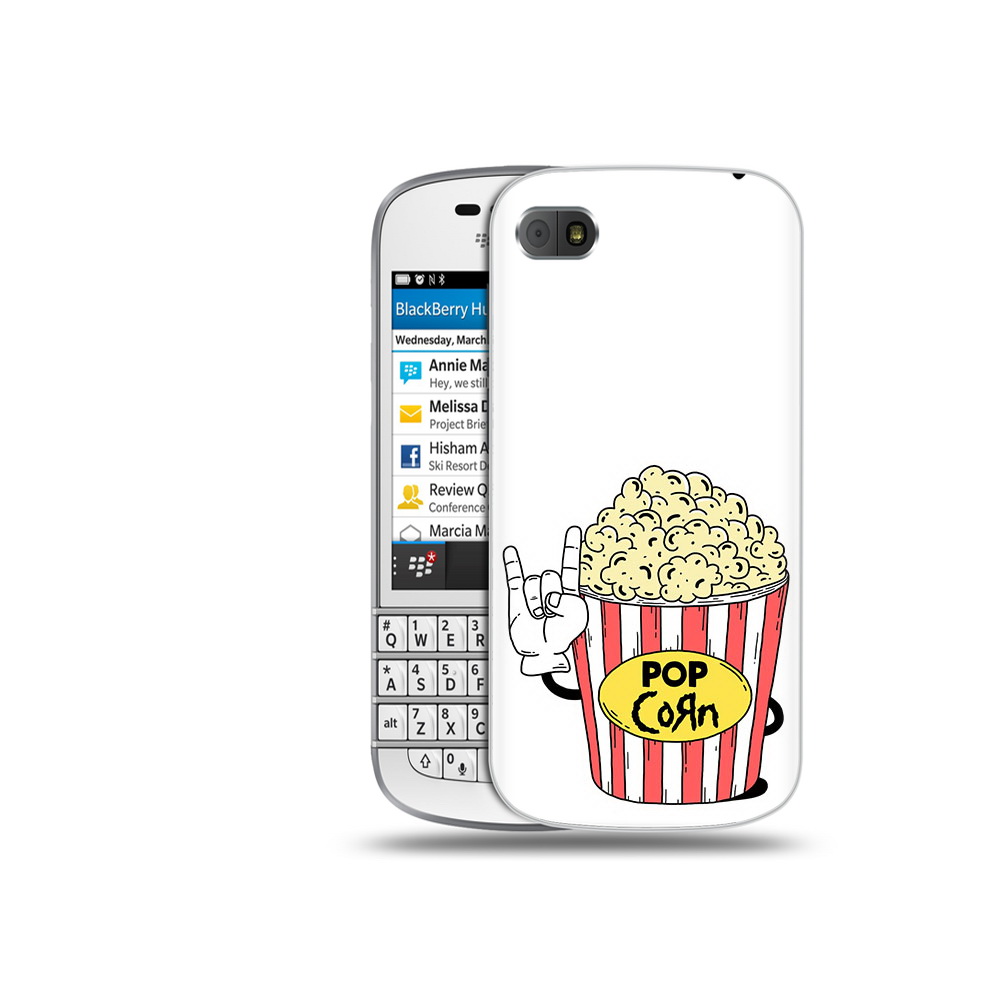 

Чехол MyPads Tocco для BlackBerry Q10 крутой попкорн, Прозрачный, Tocco
