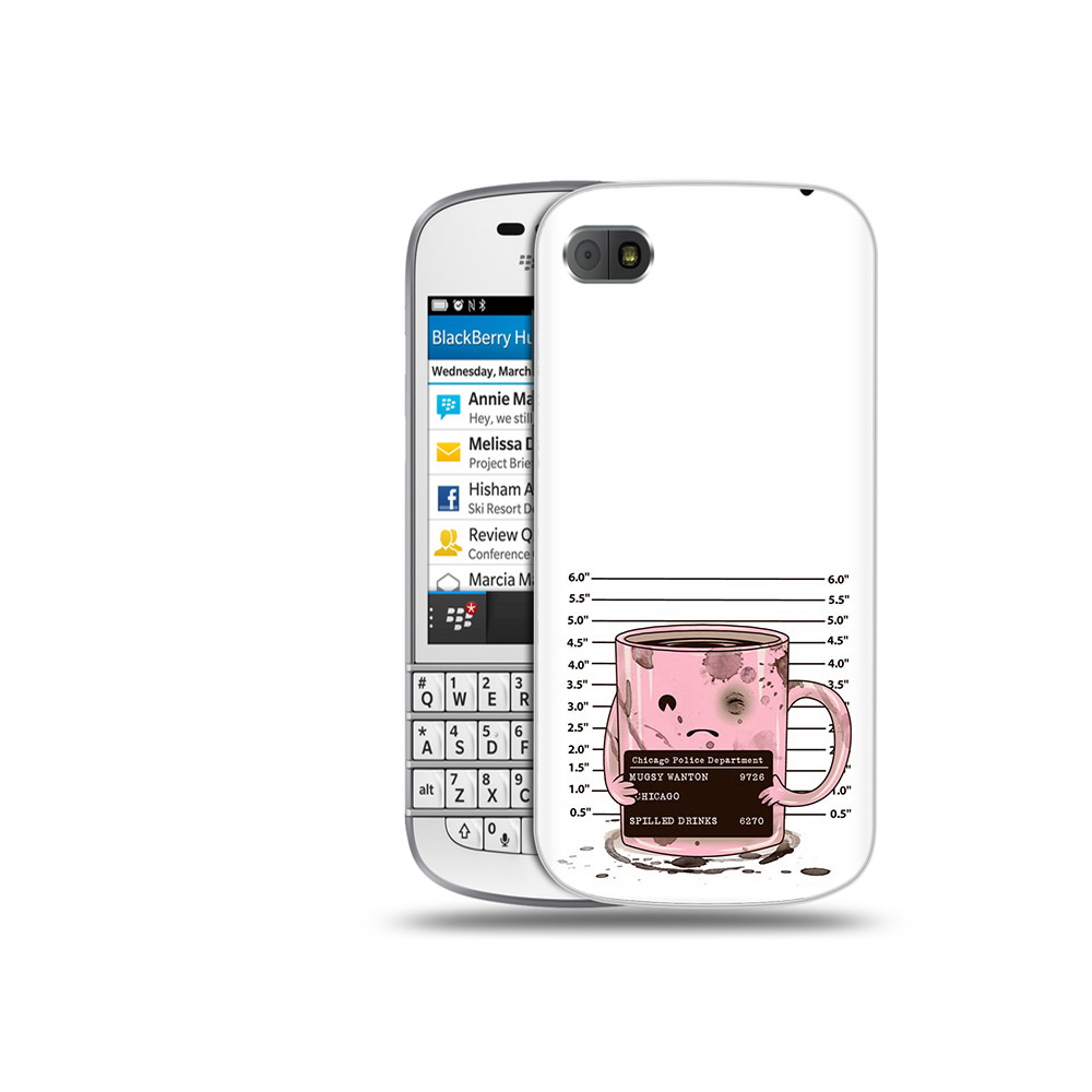 

Чехол MyPads Tocco для BlackBerry Q10 кружка, Прозрачный, Tocco