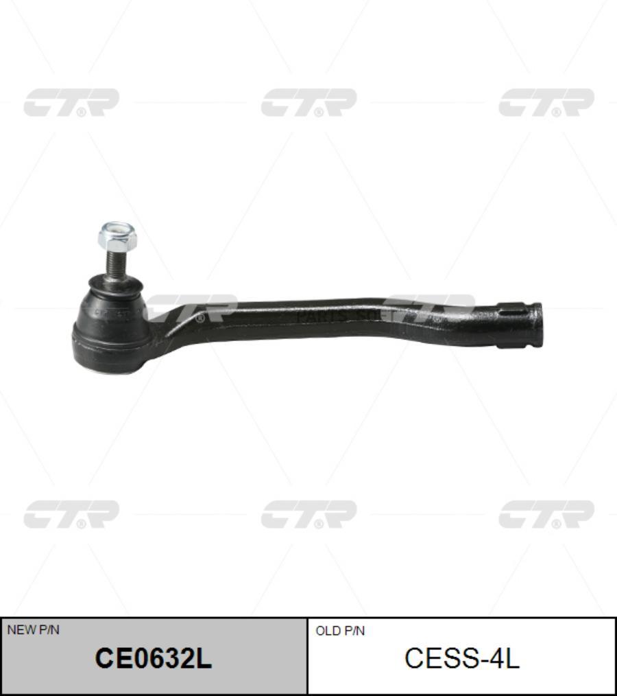 

CE0632L Наконечник рулевой тяги | лев | CTR CESS4L