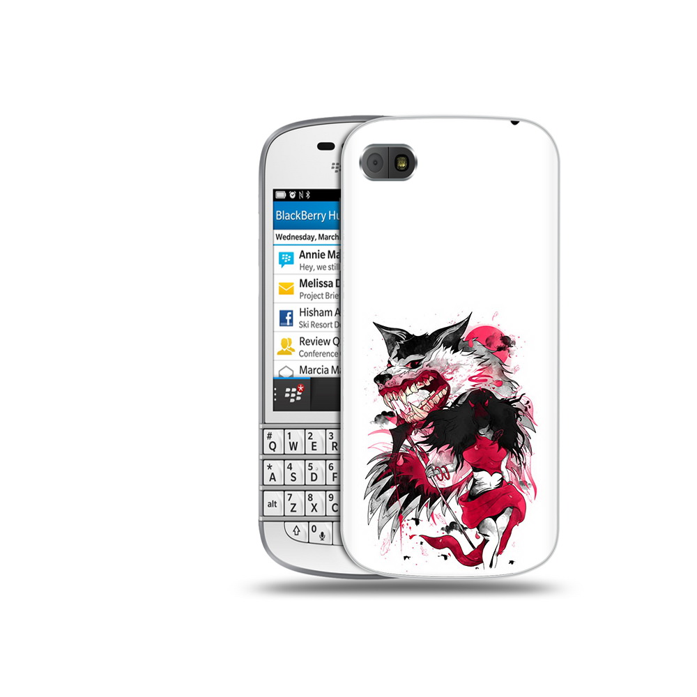 

Чехол MyPads Tocco для BlackBerry Q10 красная шапочка, Прозрачный, Tocco
