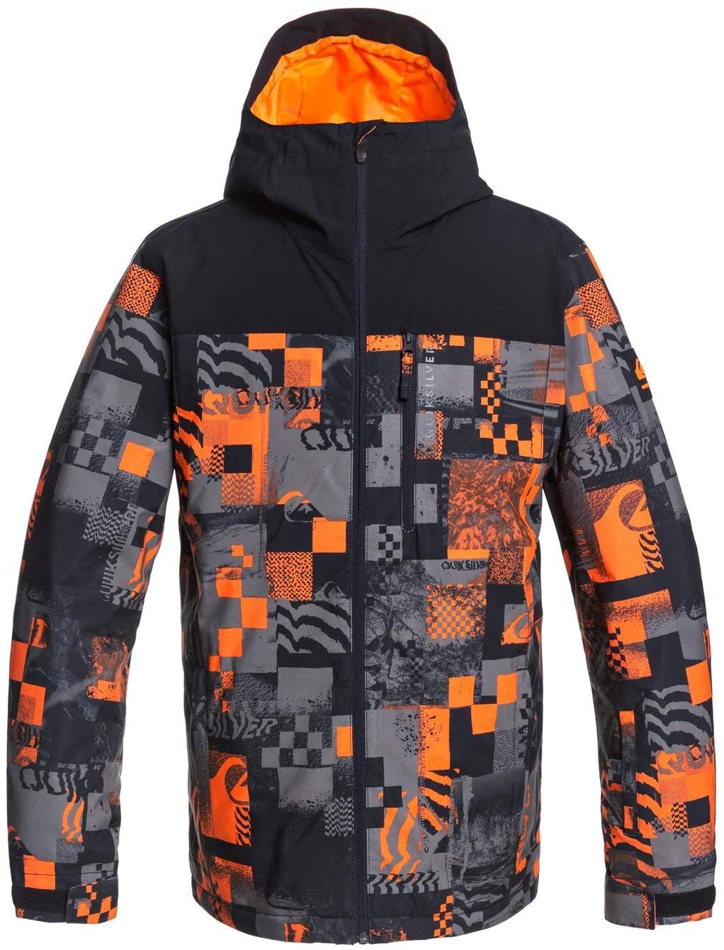 фото Куртка сноубордическая quiksilver 2020-21 morton shocking orange radpack (us:xl) quicksilver