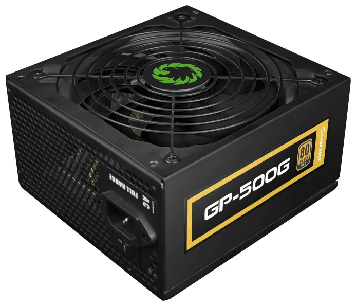 GameMax Блок питания ATX 500W GP-500G 80+ GOLD