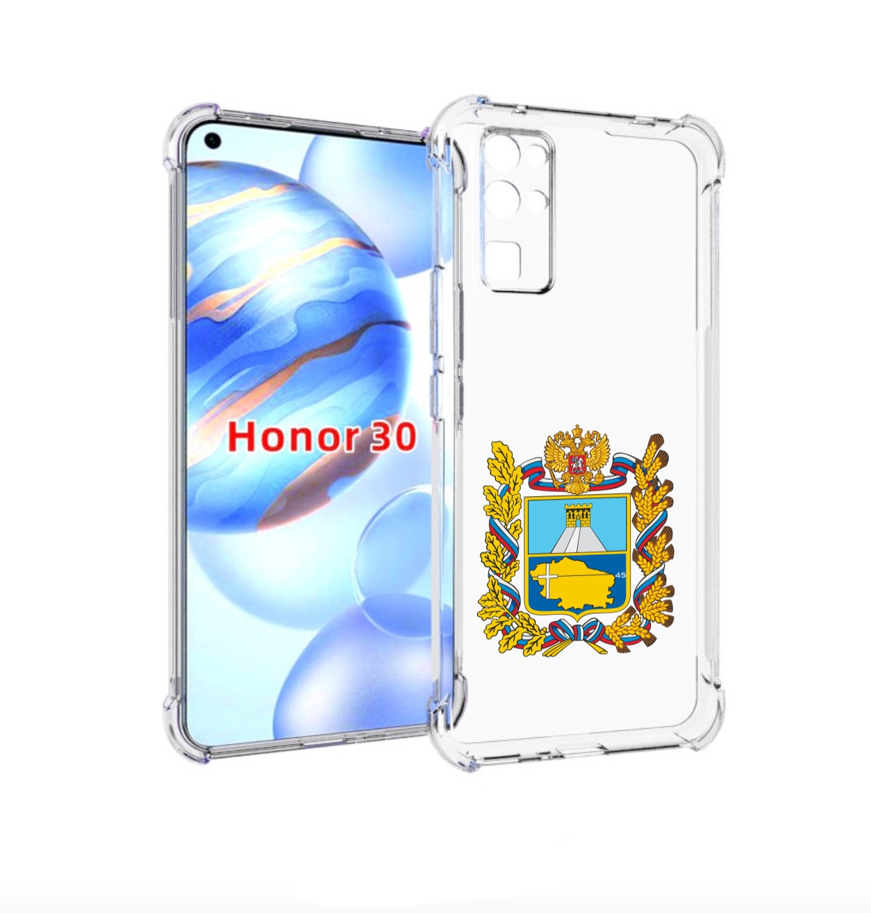 

Чехол бампер MyPads герб-ставропольскии-краи для Honor 30 (BMH, Прозрачный, Tocco