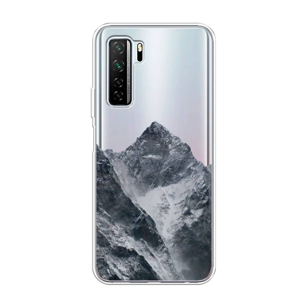 

Чехол на Huawei Nova 7 SE "Горы арт 4", Серый;бежевый, 6102950-2