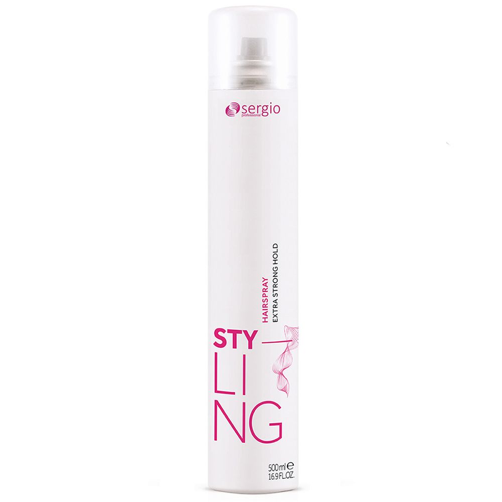 

Лак Sergio Professional Styling финишный экстрасильной фиксации 500мл