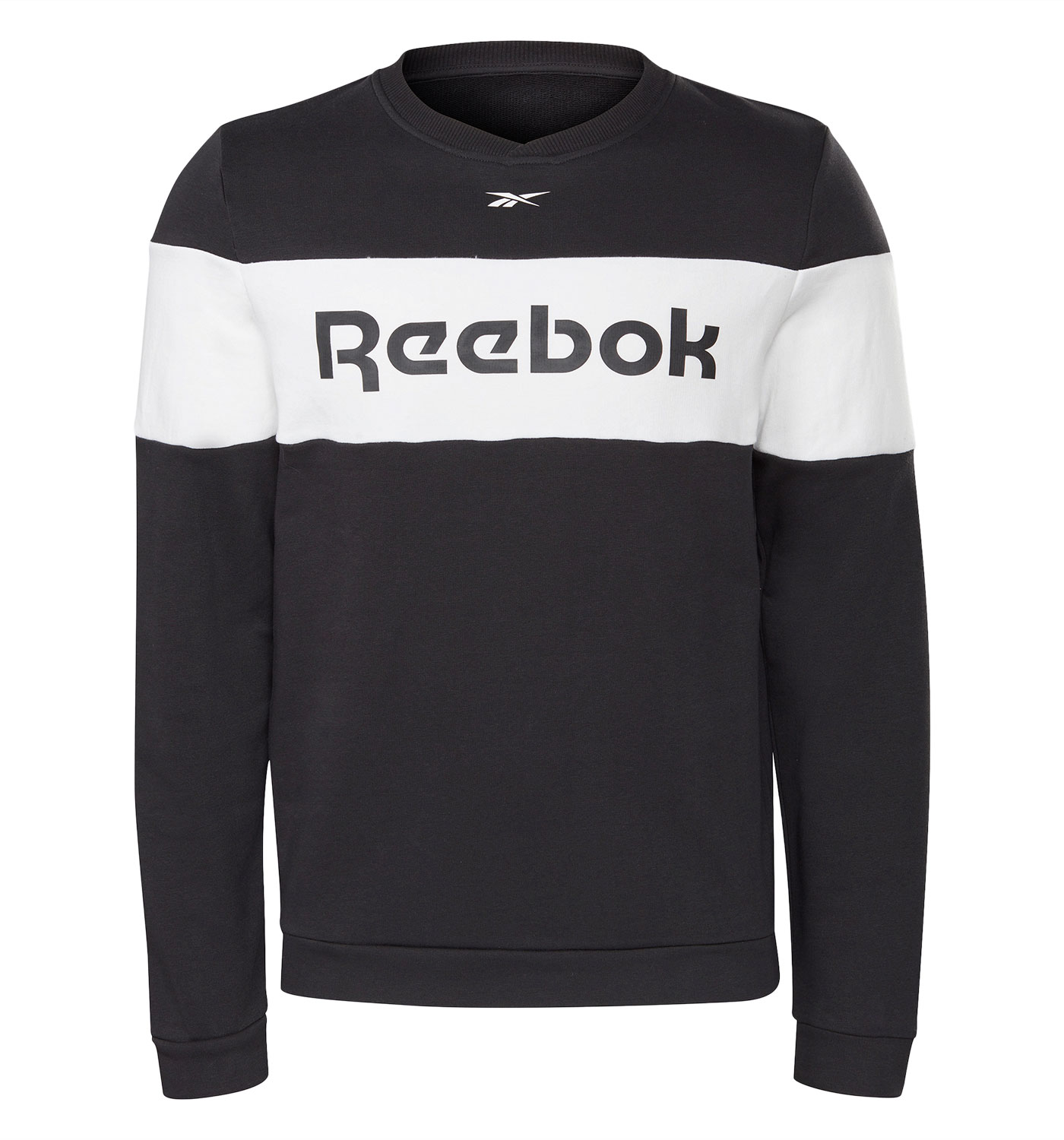 фото Толстовка мужская reebok gj0133 черная s