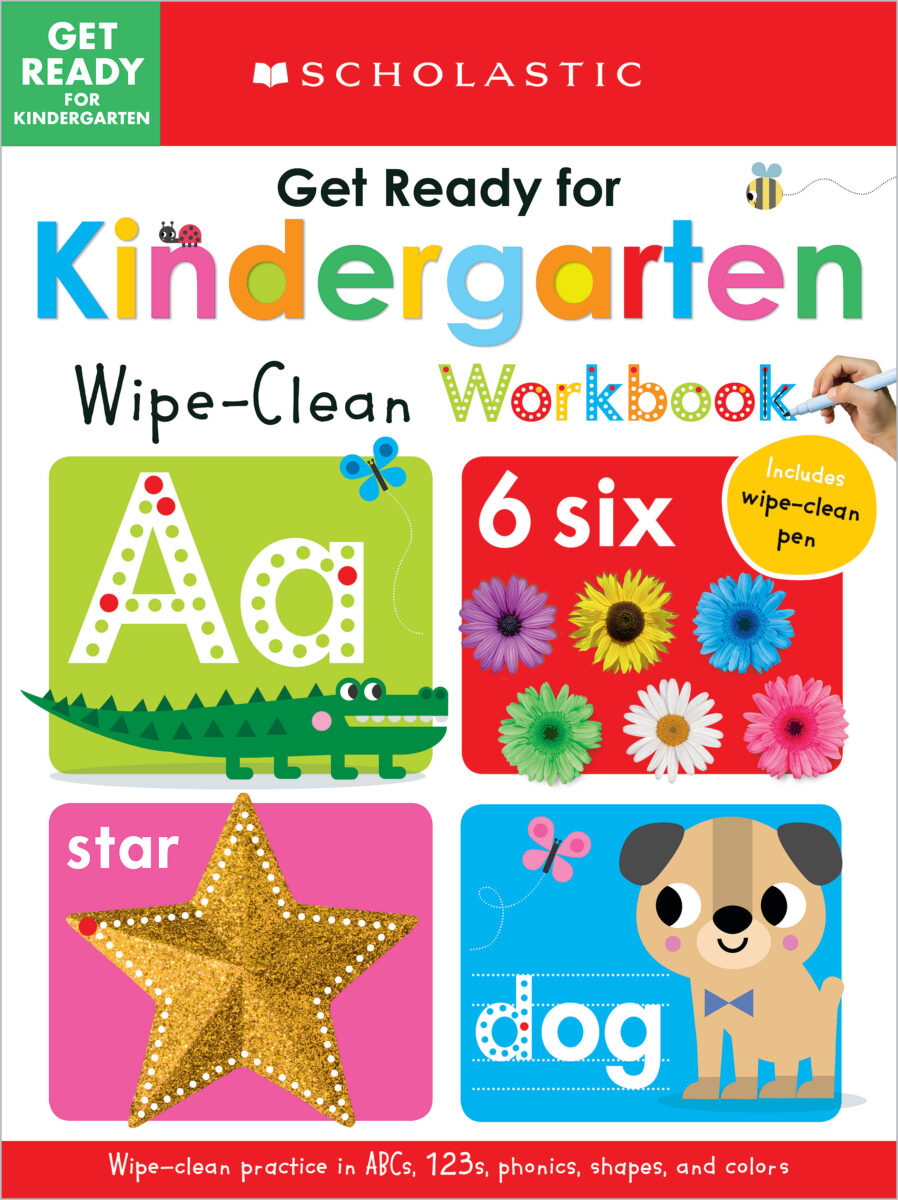 

Get Ready for Kindergarten Wipe Clean Workbook