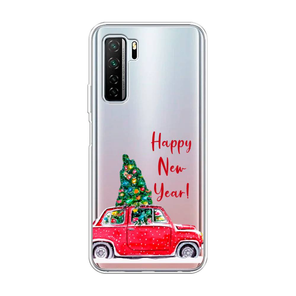 

Чехол на Huawei Nova 7 SE "Happy New Year", Красный;зеленый, 6102950-5