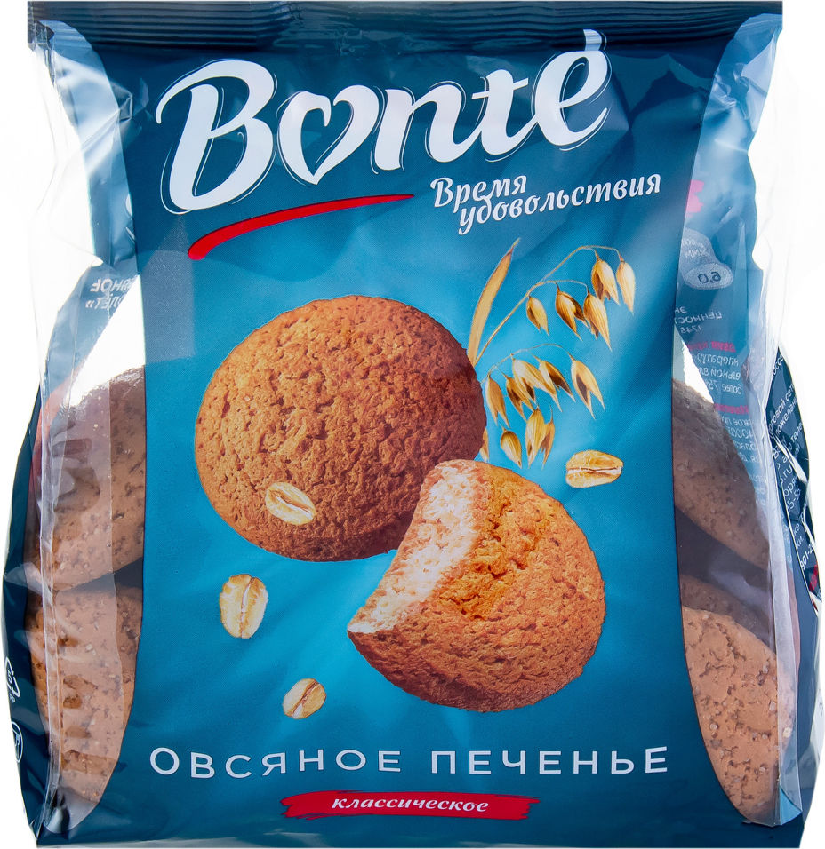 Печенье Bonte Bakery Овсяное 400г