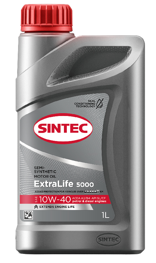 

Моторное масло SINTEC ExtraLife 5000 10W40 A3/B4