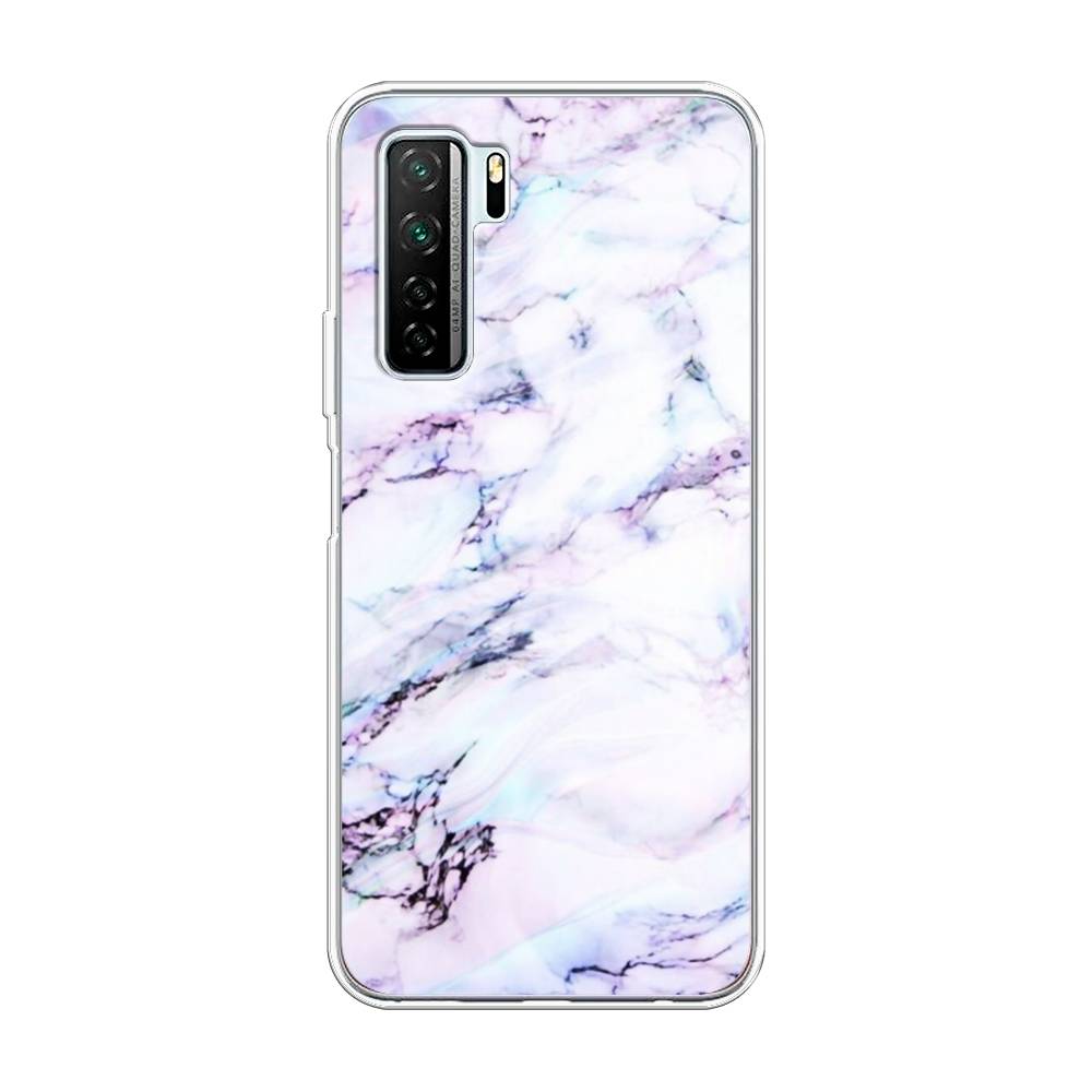 

Чехол на Huawei Nova 7 SE "Радужный мрамор", Серый;фиолетовый, 6102950-3