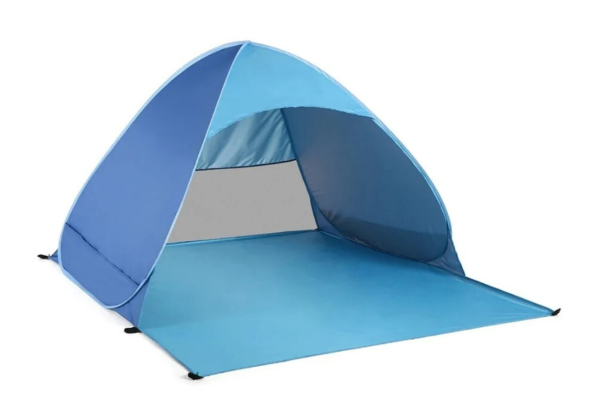 Летняя пляжная палатка TOP-Store Beach Tent 3-хместная синяя 2862₽