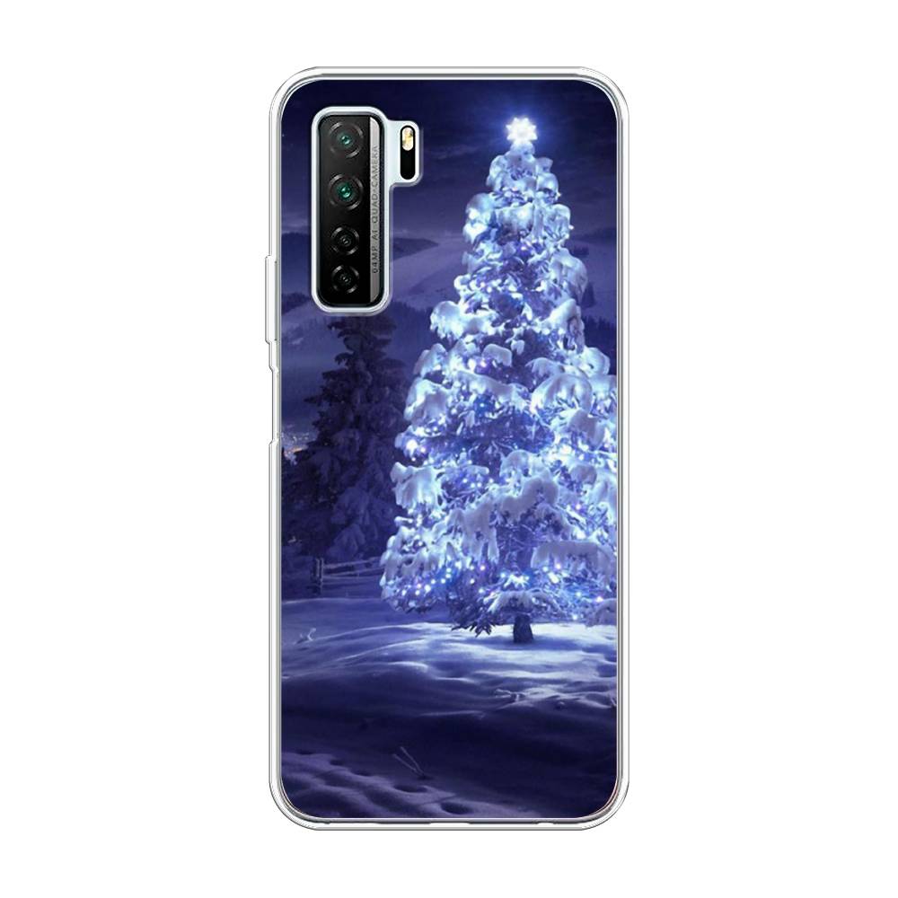 

Чехол на Huawei Nova 7 SE "Зима 4", Синий;черный;белый, 6102950-2