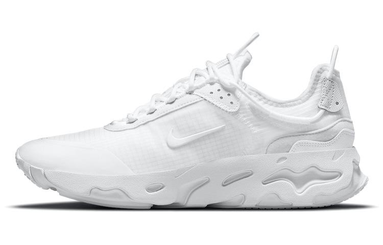 

Кроссовки унисекс Nike React Live triple white белые 45 EU, Белый, React Live triple white