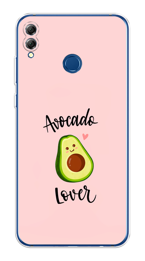 

Чехол на Honor 8X / Хонор 8Х "Avocado lover", Розовый;зеленый, 66750-6