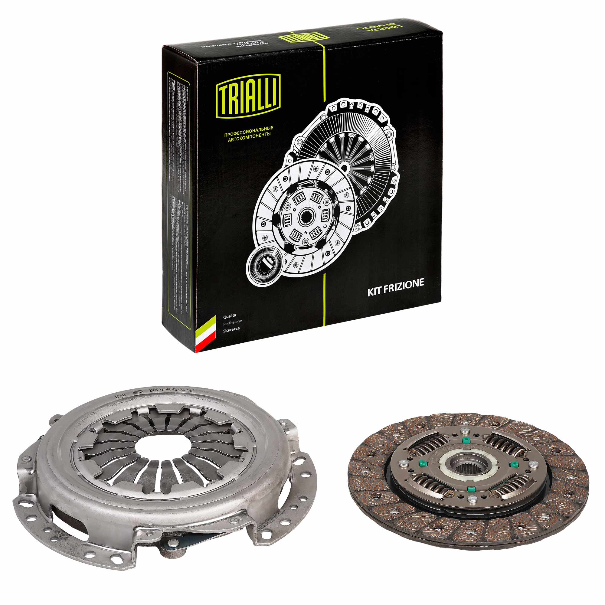 

Комплект сцепления без муфты Лада Vesta 1.6i/ TRIALLI FR 771