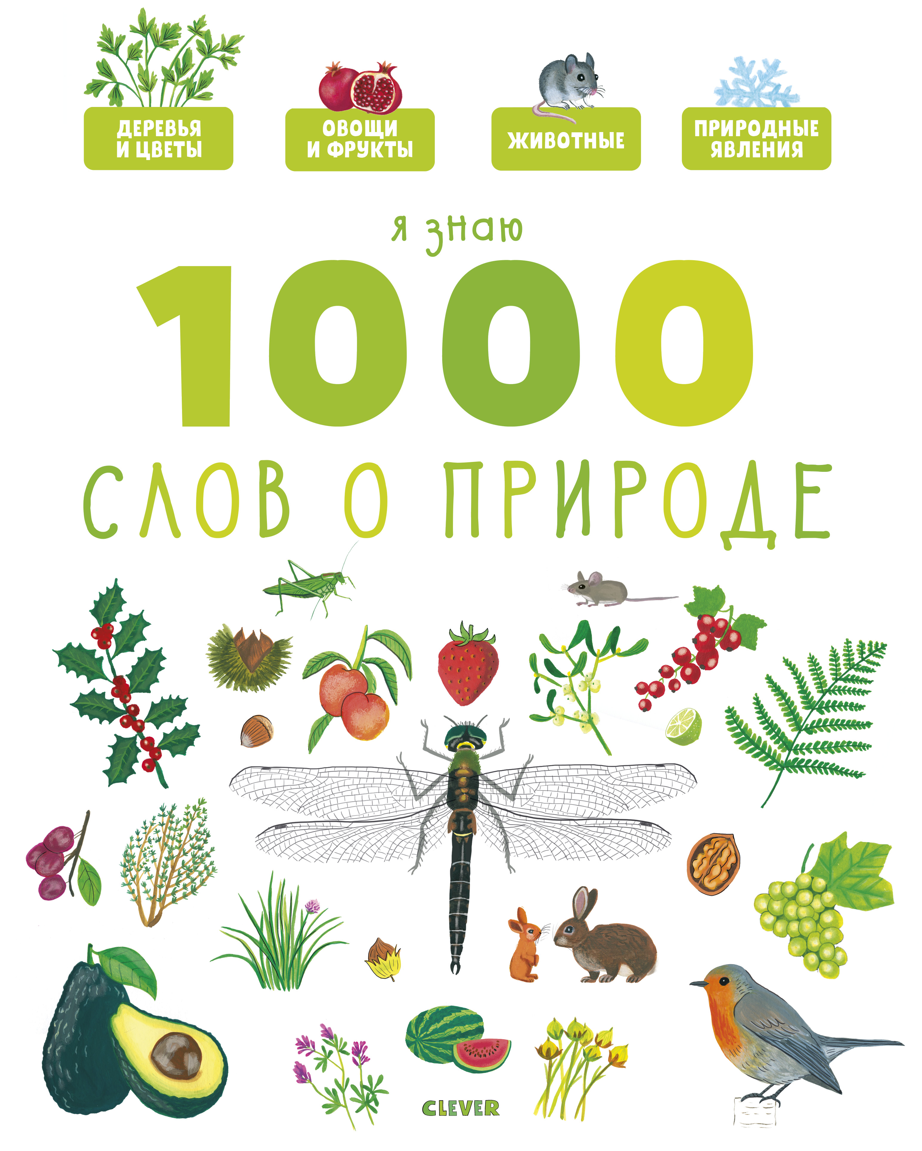 

главная книга малыша. я знаю 1000 слов о природе