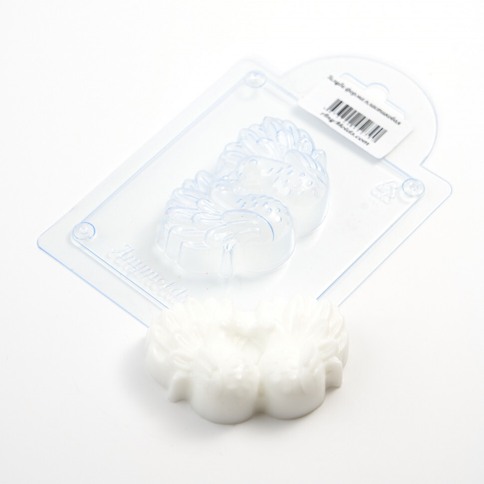 

Форма для шоколада пластиковая AnyMolds голуби.v2, Прозрачный