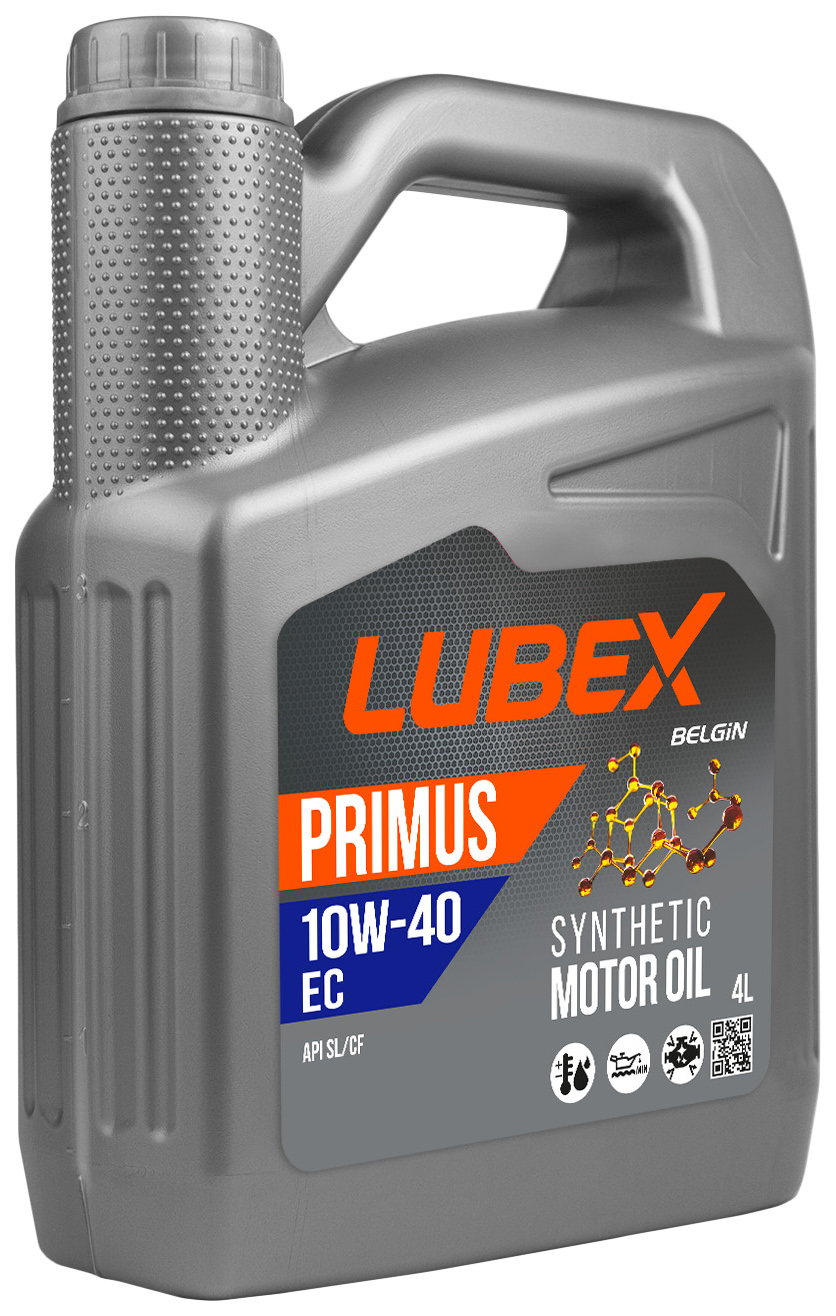 

Моторное масло LUBEX синтетическое PRIMUS EC 10W40 4л