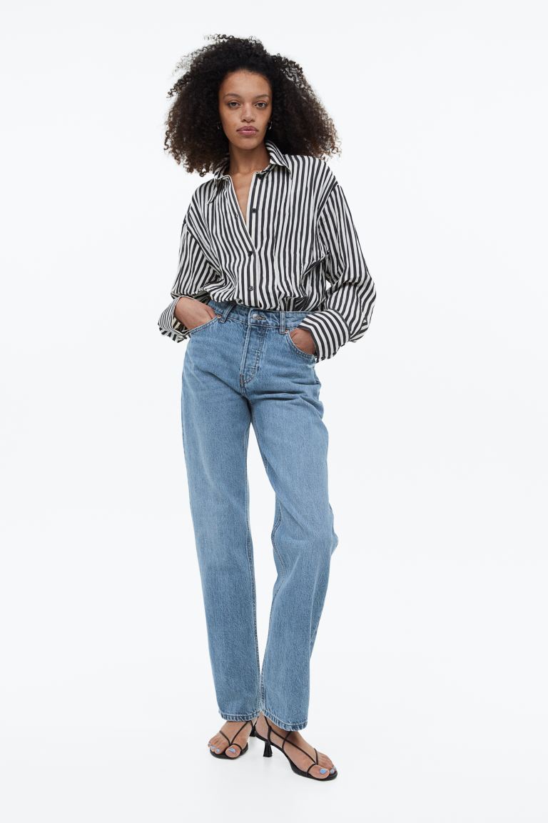 

Джинсы женские H&M 1136205002 синие 48 EU (доставка из-за рубежа), 1136205002