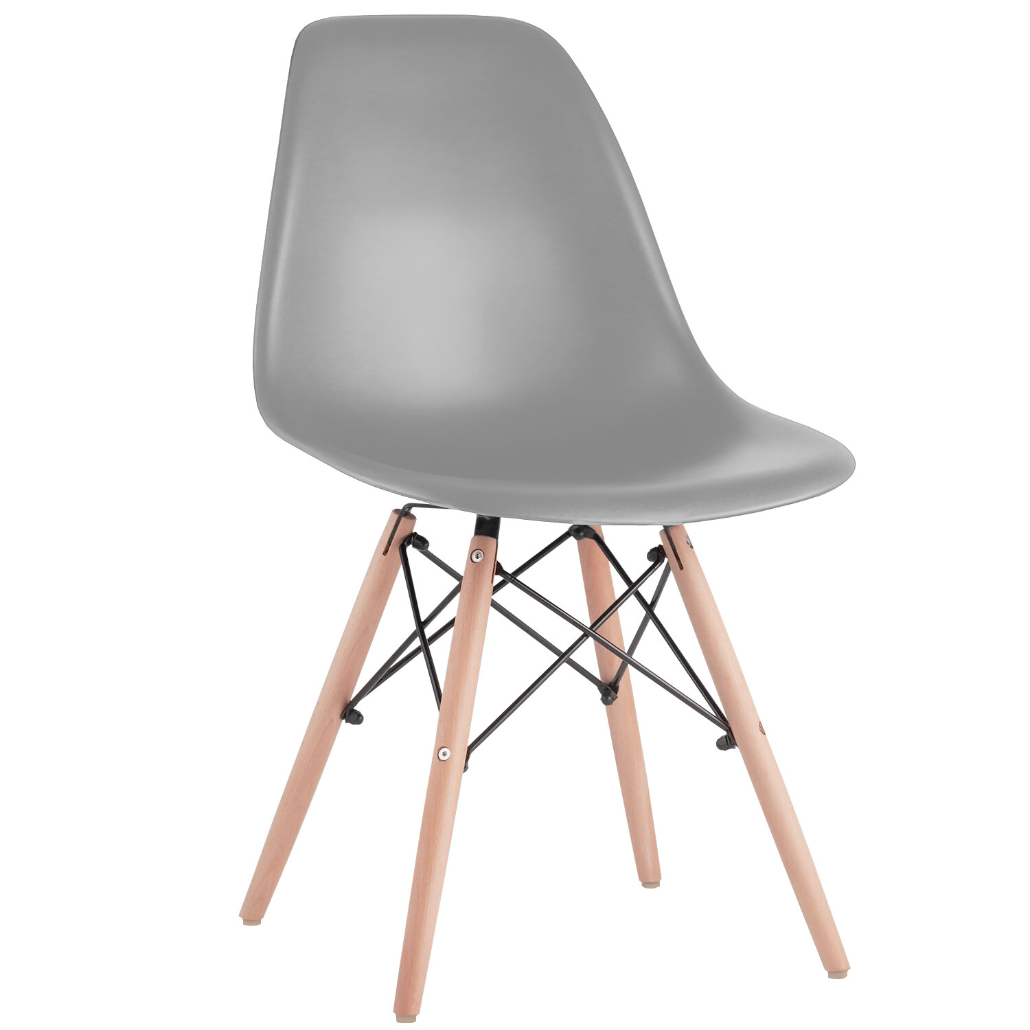 Комплект стульев 4 шт Brabix Eames CF-010 серыйбежевый 9613₽