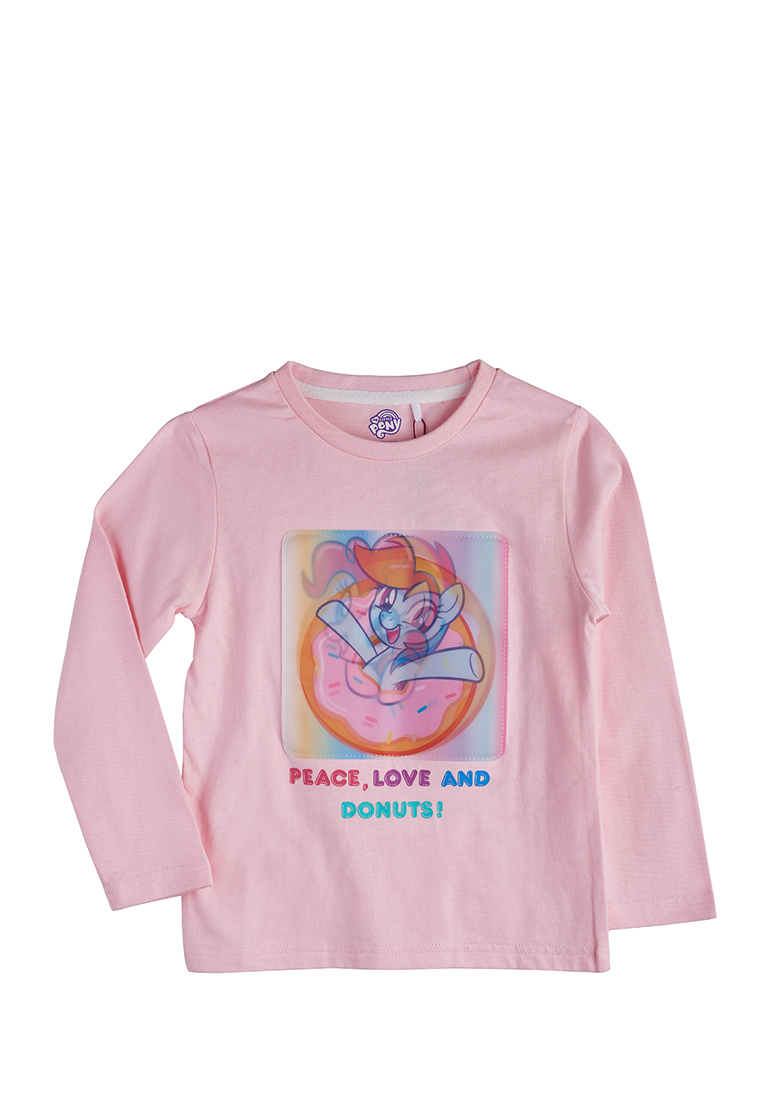 фото Лонгслив детский my little pony ss20mlp010845 розовый р.134