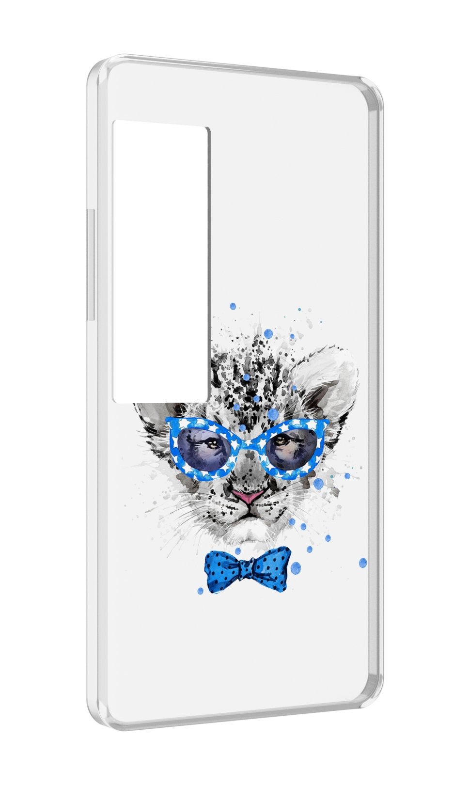 

Чехол MyPads тигренок с бабочкой для Meizu Pro 7 Plus, Прозрачный, Tocco