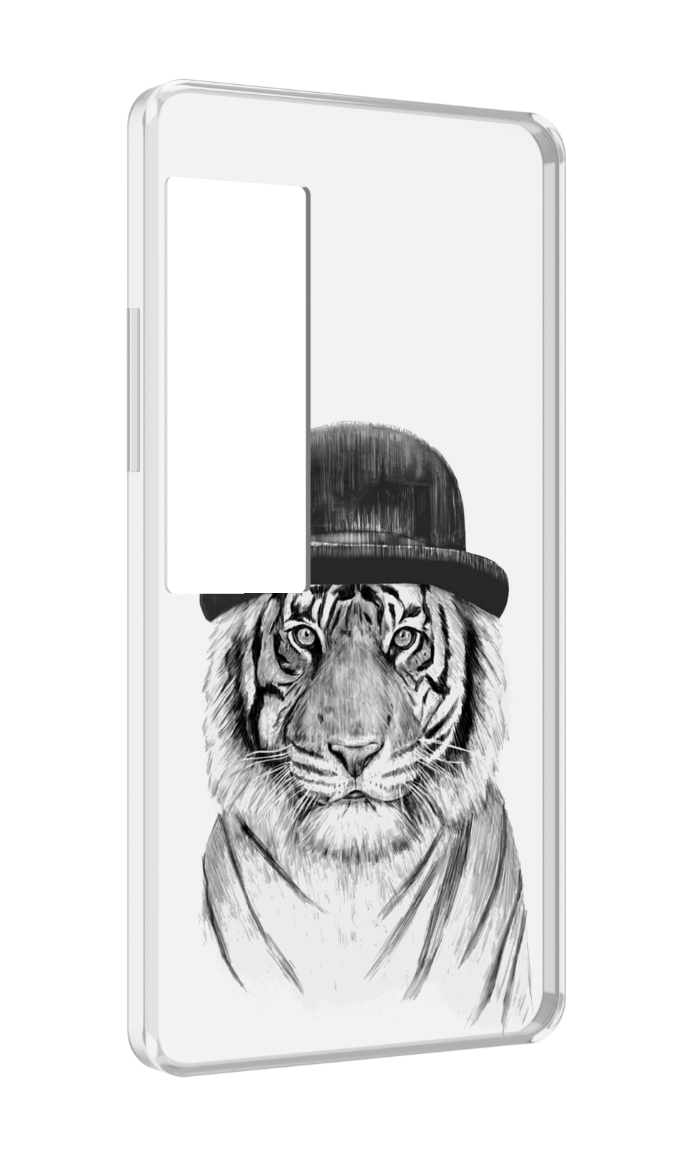 

Чехол MyPads тигр британец для Meizu Pro 7 Plus, Прозрачный, Tocco