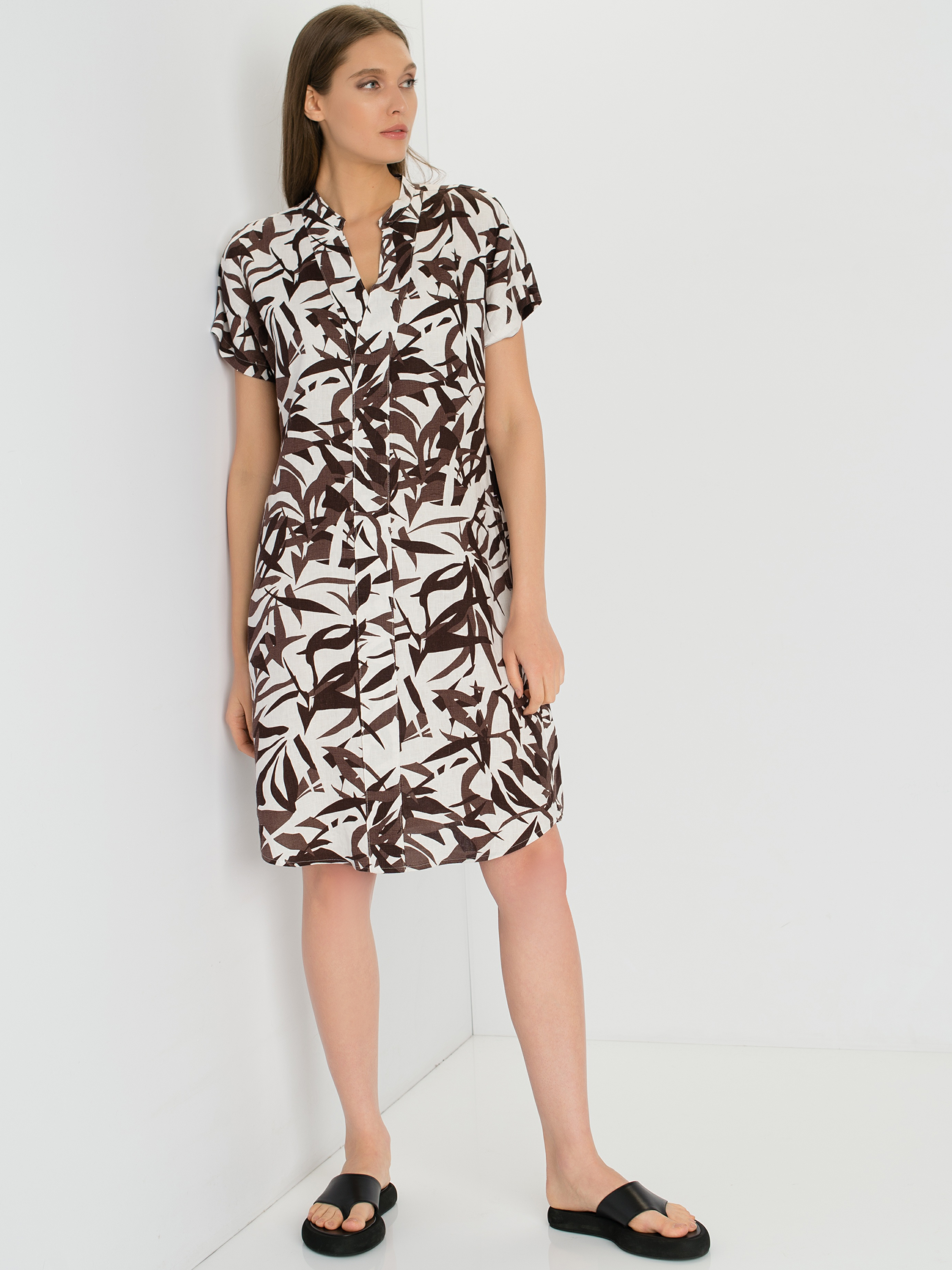 

Платье женское Gerry Weber 780037-31228-9112 белое 48, 780037-31228-9112