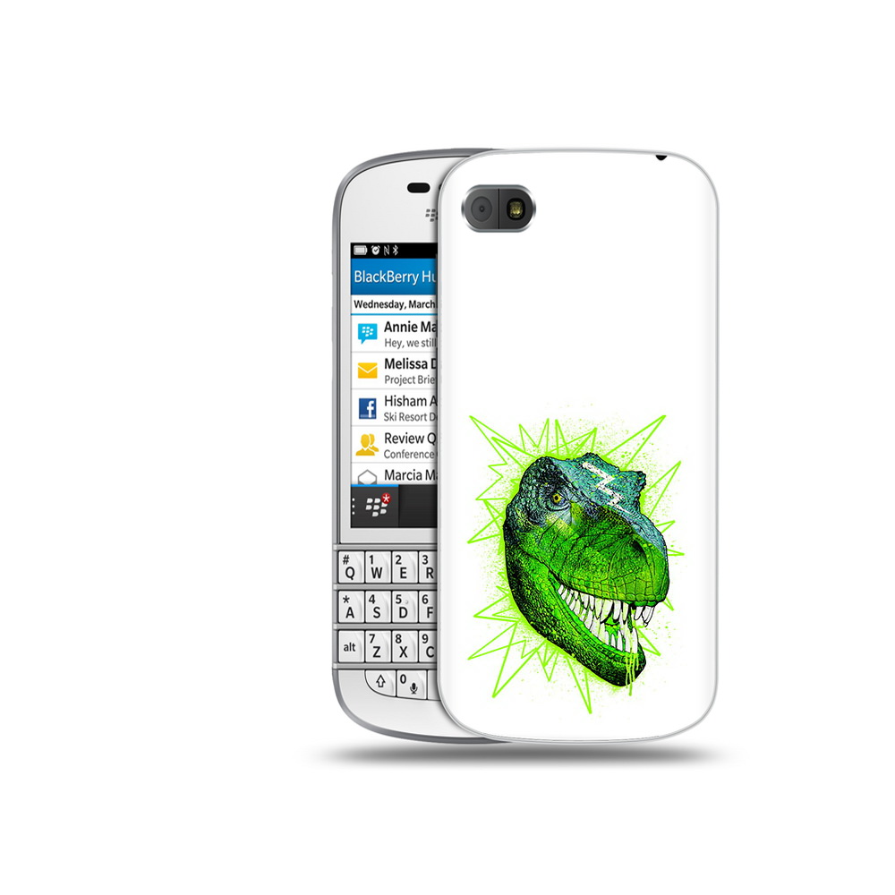 

Чехол MyPads Tocco для BlackBerry Q10 зеленый динозавр, Прозрачный, Tocco