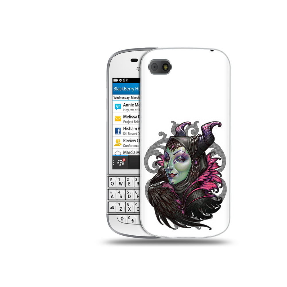 

Чехол MyPads Tocco для BlackBerry Q10 зеленая девушка с вороном, Прозрачный, Tocco