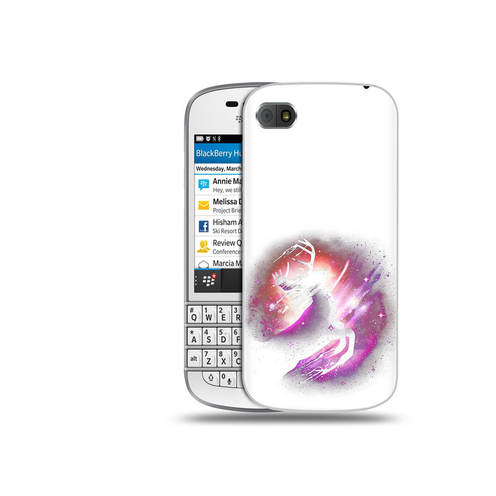 

Чехол MyPads Tocco для BlackBerry Q10 звездный олень, Прозрачный, Tocco