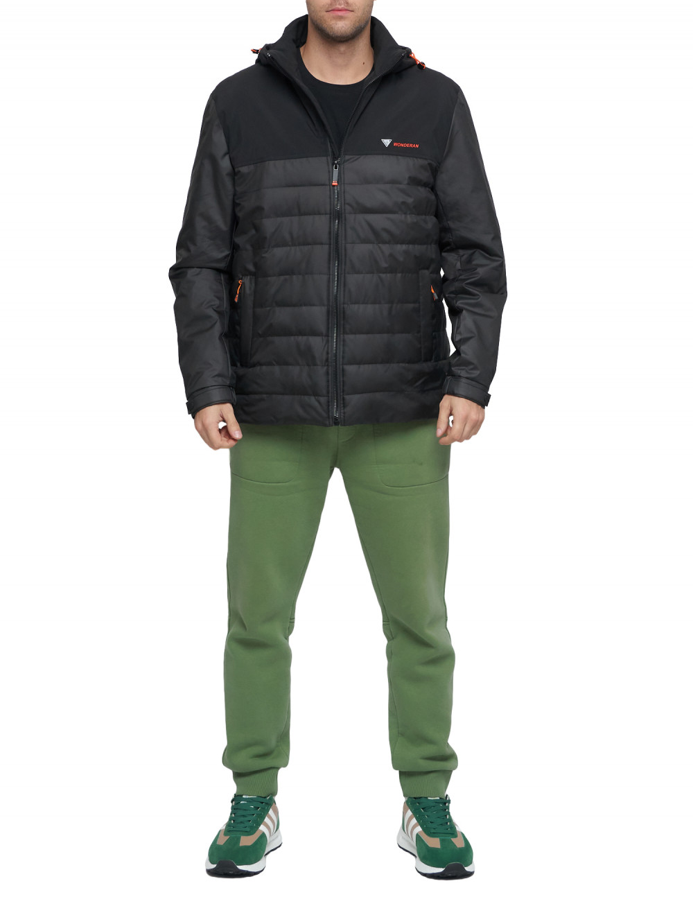 

Куртка мужская NoBrand AD3368 черная 58 RU, Черный, AD3368