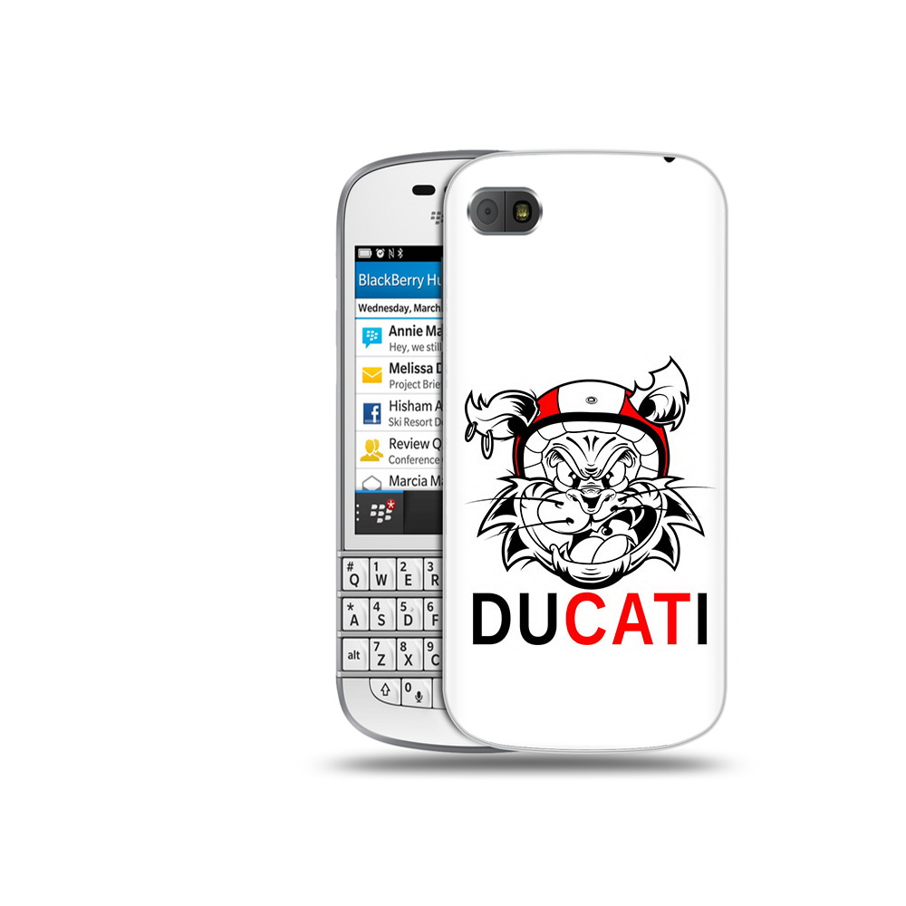 

Чехол MyPads Tocco для BlackBerry Q10 дукати, Прозрачный, Tocco