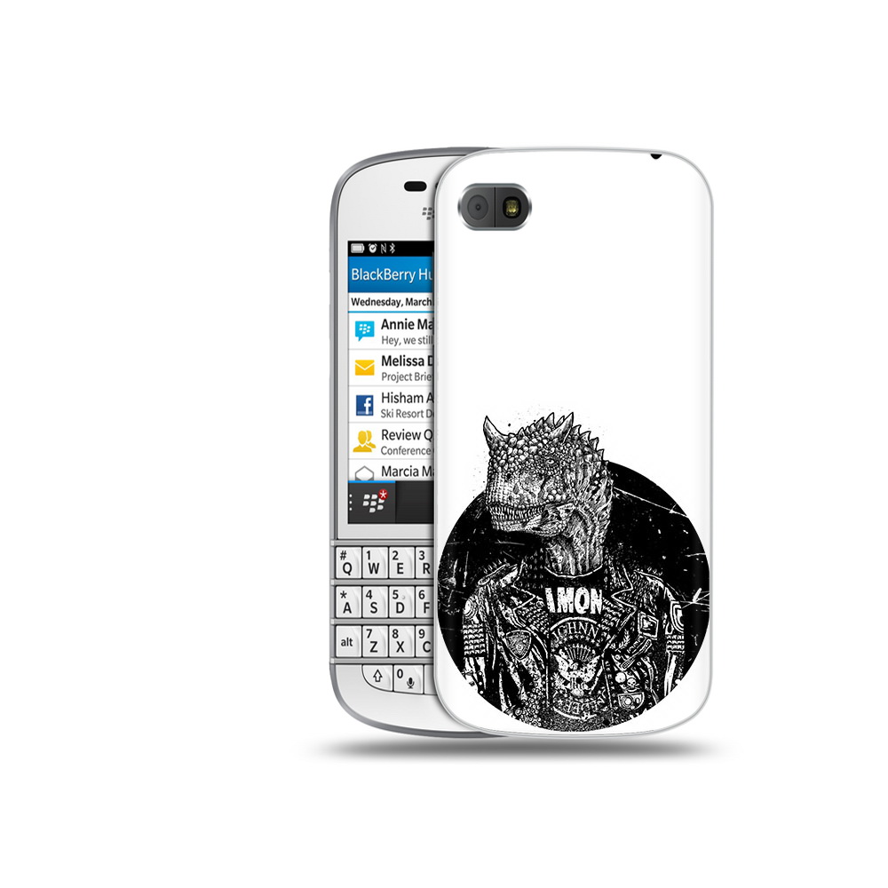 

Чехол MyPads Tocco для BlackBerry Q10 динозавр в куртке, Прозрачный, Tocco