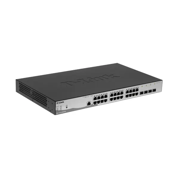 

Коммутатор D-Link DGS-1210-28MP черный, DGS-1210-28MP