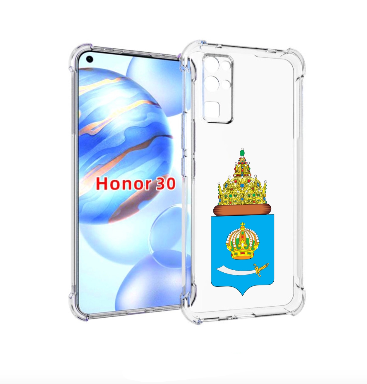 

Чехол бампер MyPads герб-астраханскои-области для Honor 30 (BMH, Прозрачный, Tocco