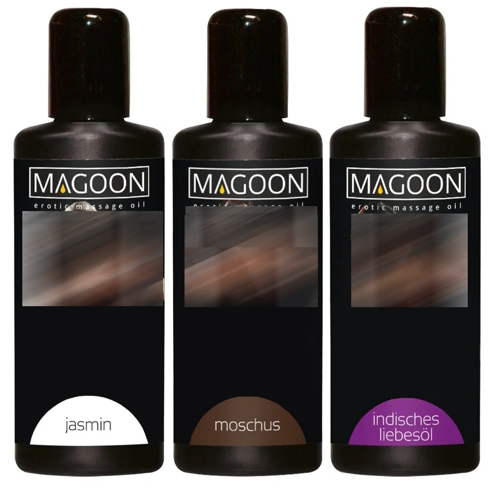 фото Набор массажных масел orion magoon set of 3 massage oils 50 мл