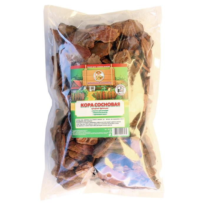 

Кора сосновая "Экономный садовод", средняя, 2 л
