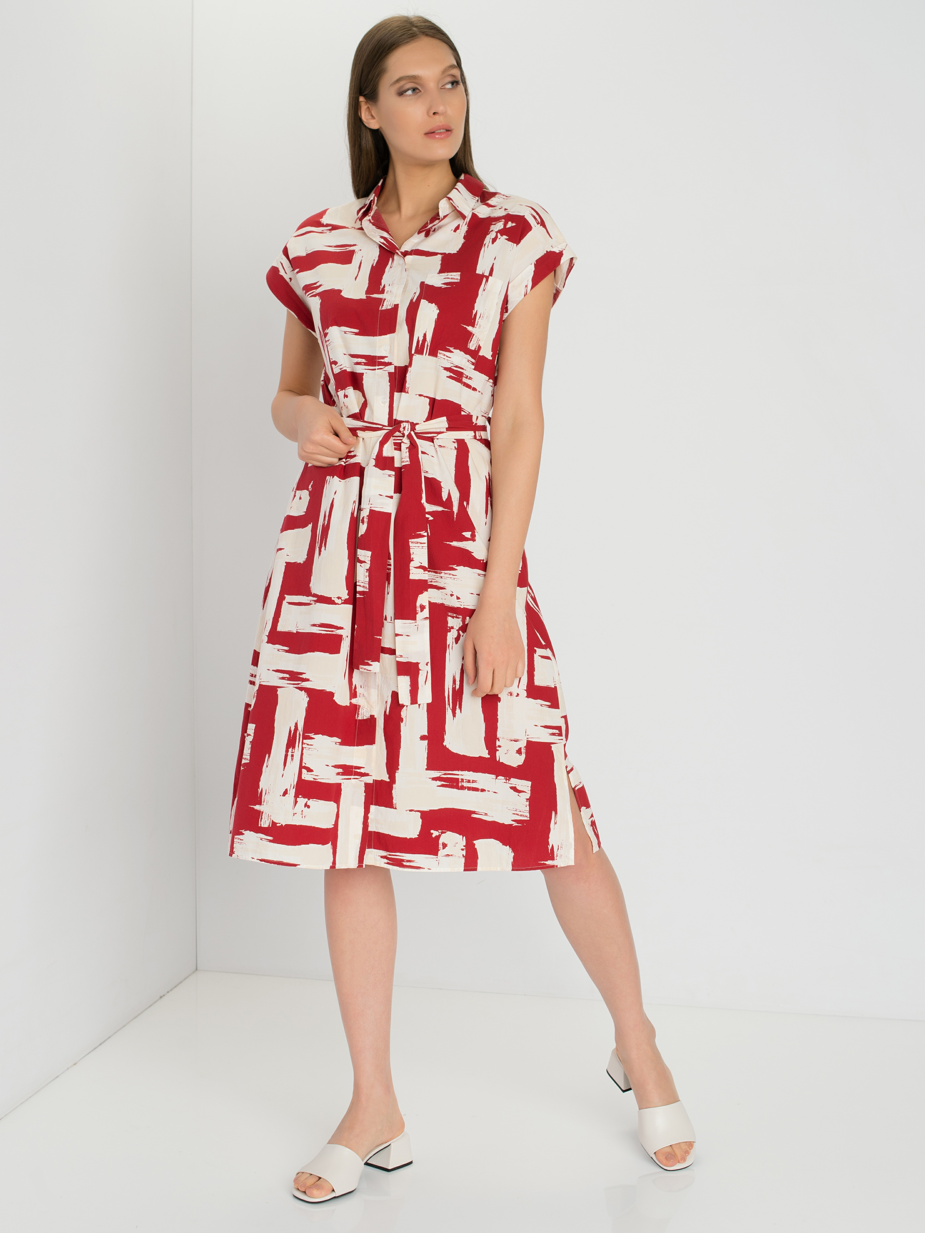 

Платье женское Gerry Weber 780018-31509-6122 красное 44, 780018-31509-6122